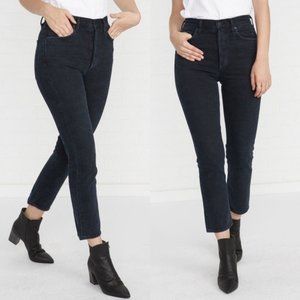 AGOLDE Riley High Rise Black Jeans Scene | 27